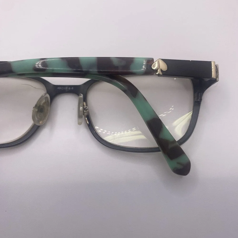 Kate Spade Eyeglasses Women FRAME ONLY Ninette 49-17-135 Mint Green Tortoise 751